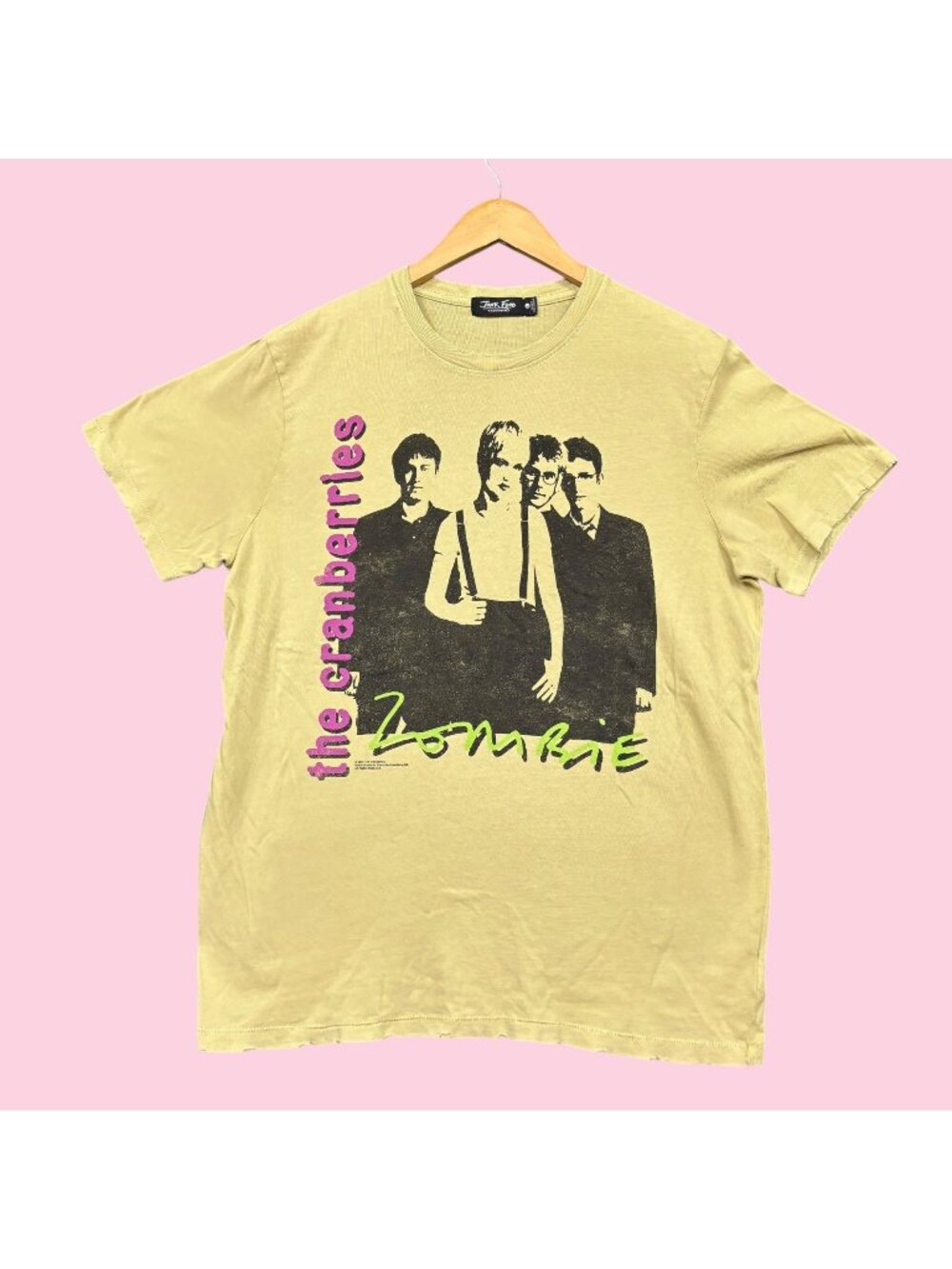 The Cranberries No Need to Argue Zombie Rock Band Tee L